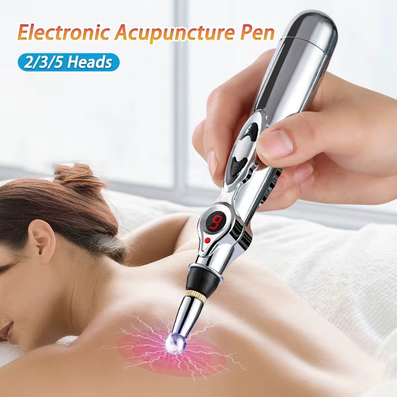 Meridian Pen Electronic Energy Circulation Massage Pen Energy Pulse Pen Meridian Pen Soothing and Relaxing Household Artifact