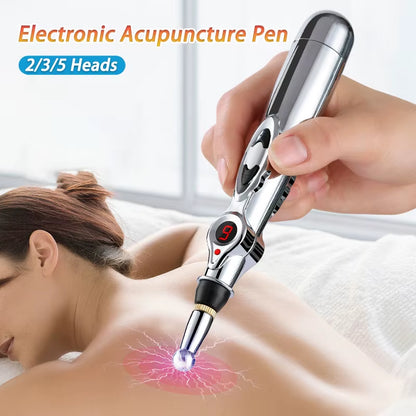 Meridian Pen Electronic Energy Circulation Massage Pen Energy Pulse Pen Meridian Pen Soothing and Relaxing Household Artifact