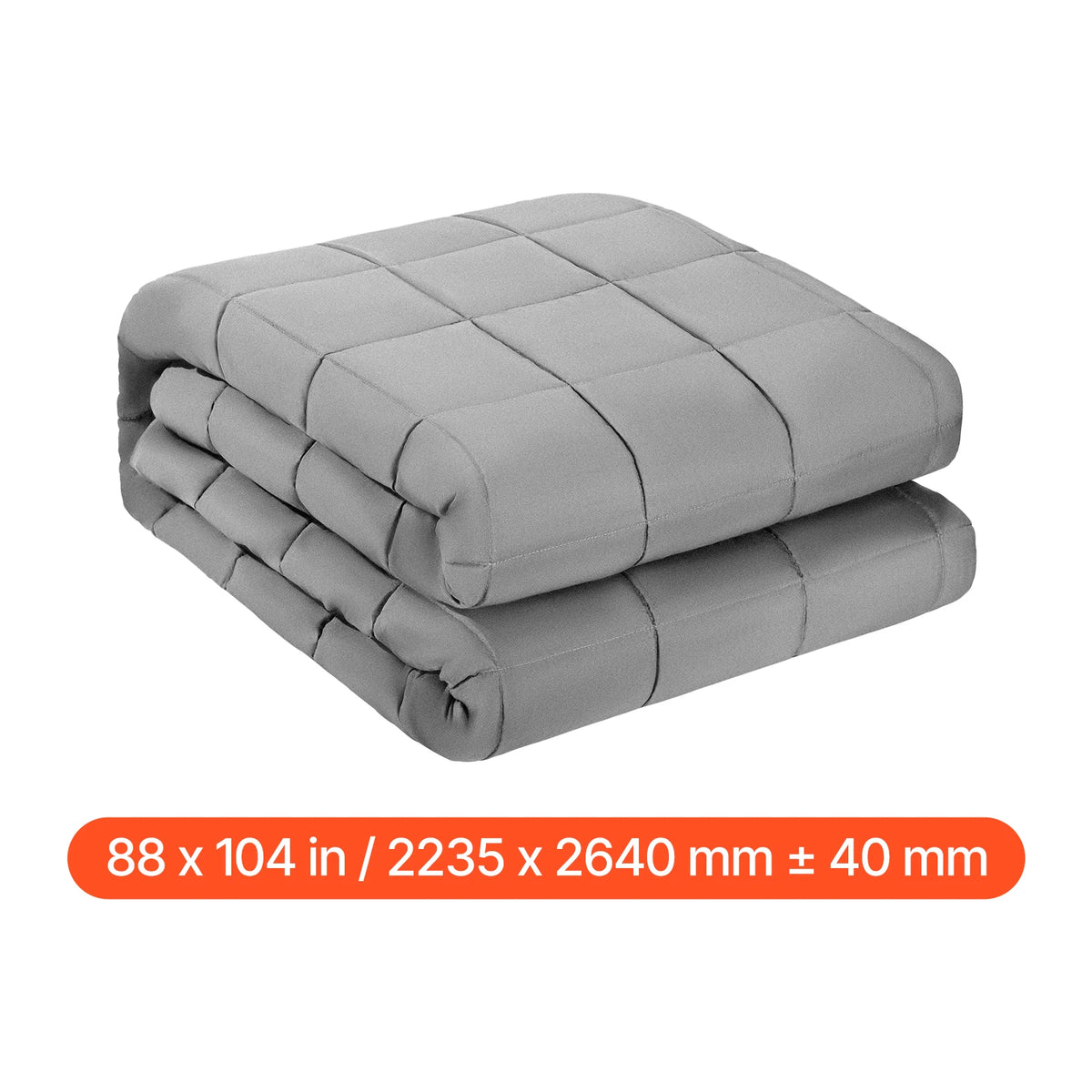 Manta Ponderada Succebuy De 20 Lb, 88X104 Pulgadas, Tamaño King, Manta Transpirable Y Refrescante Con Cuentas De Vidrio, Para Uso En Todas Las Estaciones, Para Adultos De 200-250 Lb