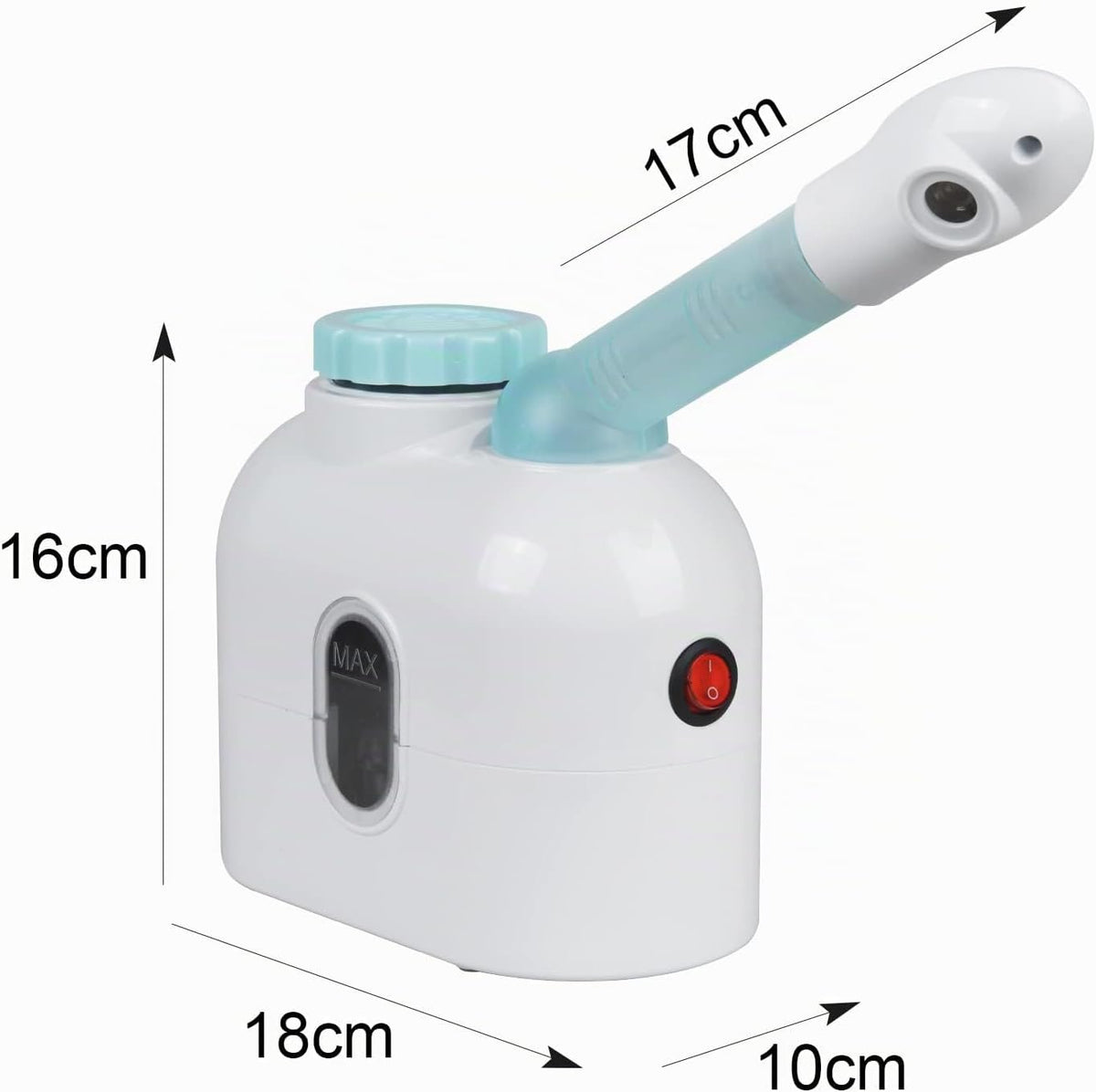 Vaporizador facial Bremux - contenido del paquete