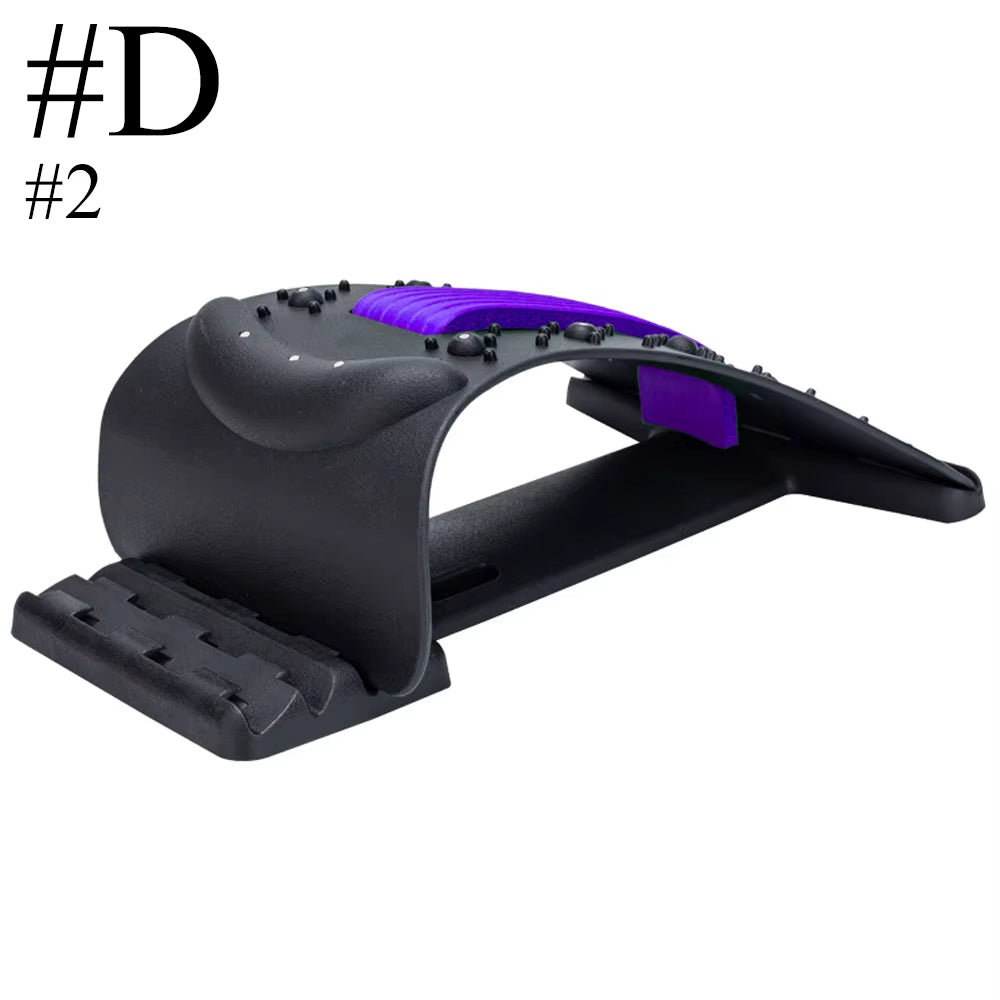 Magnetic Back Massage Muscle Relax Stretcher Posture Therapy Corrector Back Stretch Spine Stretcher Lumbar Support Pain Relief